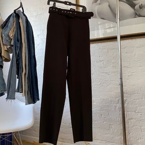 Danielle Guizio belted dress pants